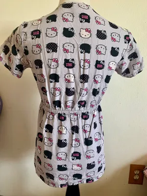 Sanrio hello kitty uniform Scrub 2011 XSMALL thumbnail 7