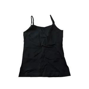 NWT Empetua Black‎ Adjustable Strap Scoop Neck Cami Tummy Control Women thumbnail 2