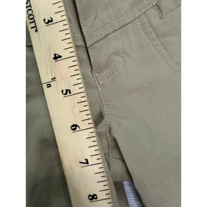 Athleta Low Rise Relaxed Cargo Casual Tan Khaki Pants Size 4 thumbnail 7