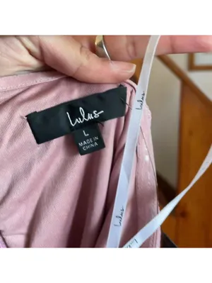 Lulus sparkly pink formal maxi dress size L thumbnail 5