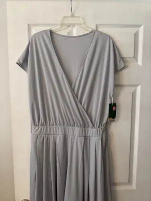 Halara Light Gray Jumpsuit size XL brand new length 58” bust 42” thumbnail 2