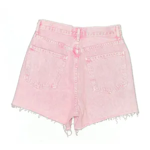 AGOLDE Dee Super High Rise Pink Potion Cut Off‎ Jean Shorts size 26 thumbnail 7