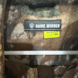 FINAL PRICE Game Winner Camouflage Fleece Jacket thumbnail 4