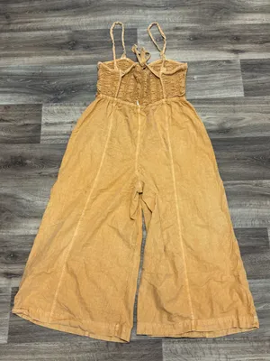 Free People Forever And Always Ruched One-Piece Jumpsuit In Orange Women’s XL thumbnail 5
