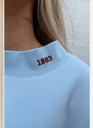 Philly mockneck Blue Size L thumbnail 4