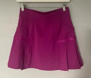 Athleta Magenta Mini Athletic Skort Tennis Pickleball Squash Golf sz XS thumbnail 1