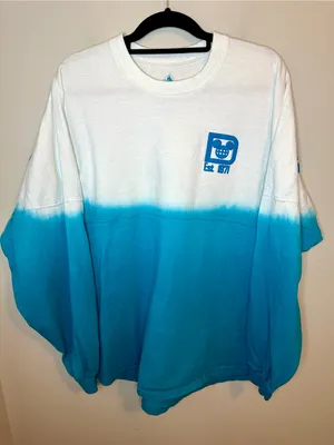 Disney Parks Walt Disney World Spirit Jersey XL Blue Ombre Est 1971 thumbnail 1