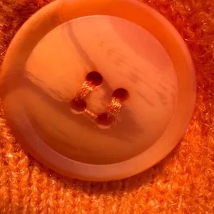 Anrabess orange & Blue chunky striped button cardigan Oversized size small thumbnail 7