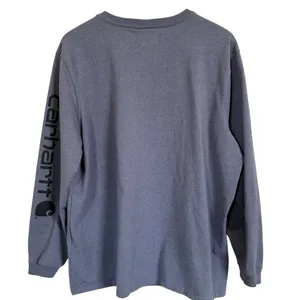 Carhartt Women'S Xxl Loose Fit Long-Sleeve Logo Sleeve Graphic T-Shirt thumbnail 2