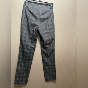 Elle Plaid Skinny Ankle Pants Size XS thumbnail 2