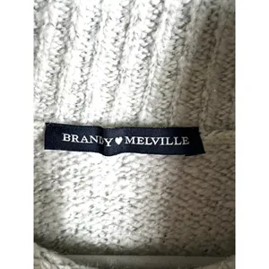 Brandy Melville‎ wool cowl neck sweater thumbnail 3