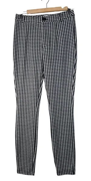 Maeve‎ by Anthropologie Gingham Check Pants Women's Size 2 Black White thumbnail 1