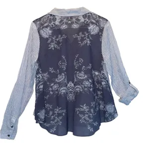 Free People Party in the Back Button Blouse Shirt size Small thumbnail 4