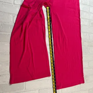 Pretty Garden Jumpsuit Womens Medium Bright Pink Wide Leg Pleated Sleeveless NEW thumbnail 13