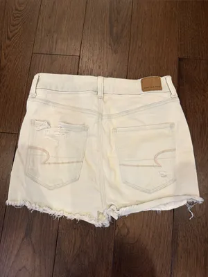 American Eagle Next Level Stretch m Distressed Denim Shorts Size 4 - C70-012 thumbnail 4