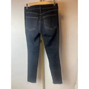 Veronica Beard Debbie Skinny Mustard Stripe Jeans Sz. 24 thumbnail 5