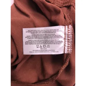 Wildfox Shorts Women Large Brown 5" Inseam Rayon Casual Summer thumbnail 9