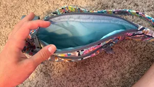 Vera Bradley colorful kaleidoscope print crossbody thumbnail 4