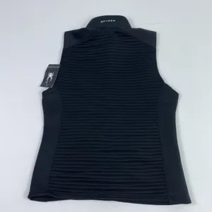 Spyder Vest Womens Medium Black Full Zip Quilted Softshell Latham Biopharm Group thumbnail 14