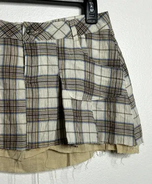 Mini Plaid Skirt thumbnail 6