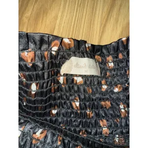 Altar'd State Skirt Women's Size M Medium Black Brown‎ Ruffle thumbnail 2
