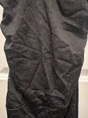Black Glitter Halter Mini Dress thumbnail 5