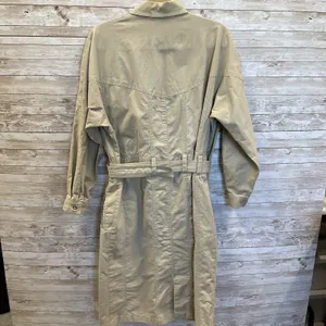 Vintage Together‎ Clothing Co Womens 10M Dress 1980s Cotton Safari Khaki Belt thumbnail 6