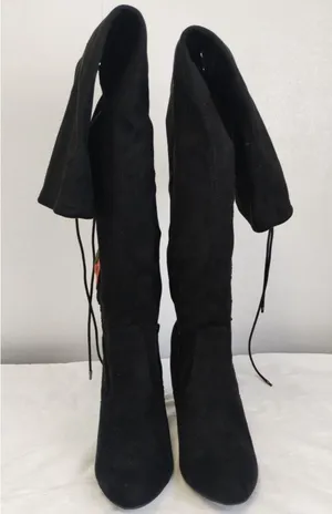 Unique Women's Black Shoes/Boots/Over Knee Size 10 SKU 2919 thumbnail 1