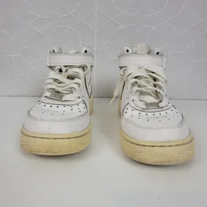 Nike Air Force 1 82' Women's Sneakers 7.5 White Mid Top Lace Up Athletic Shoes thumbnail 8