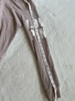 PINK Victoria’s Secret Dust Rose Zip Up Hoodie size M thumbnail 4