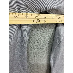 RBX reebok womens shirt small gray athletic mock neck quater‎ zip heathered thumbnail 3