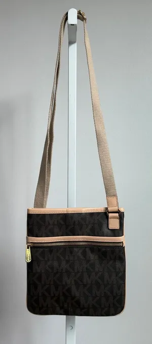 Michael Kors Crossbody Bag Small‎ Brown Beige thumbnail 1