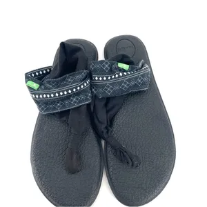 Sanuk Yoga Sling Aztec Printed Casual Boho Slip On Flip Flop Comfort Sandals thumbnail 2