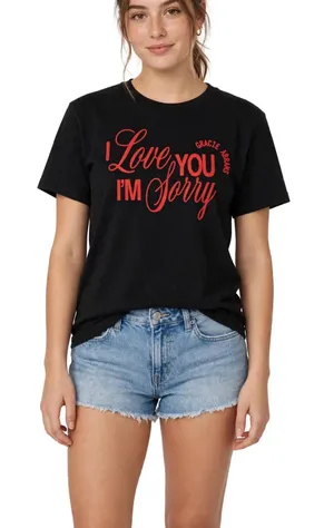 Gracie Abrams “I Love You, I’m Sorry” Black thumbnail 1