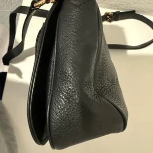 Marc Jacobs Empire City Crossbody Saddle Bag Black Pebbled Leather thumbnail 6