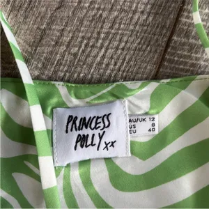 Princess Polly Size 8 Green Mini-Dress. thumbnail 5