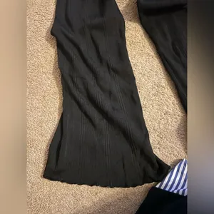 Everlane textured ribbed high rise‎ flare pant M thumbnail 4