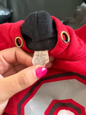 Ohio State Sweatshirt Red Size L thumbnail 2