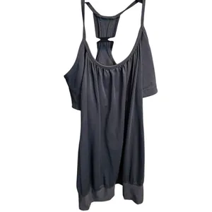 Lululemon No limit Womens Black Racerback Tank Top w built in bra sz 4/6 thumbnail 8
