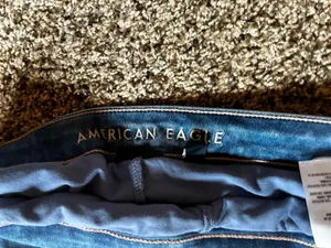 American Eagle Skirt Denim Mini High-Rise thumbnail 5