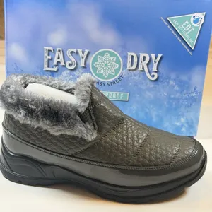 Easy Street Size-8W Womens Flurry Waterproof Flat‎ Heel Winter Boots Gray thumbnail 1