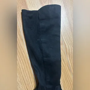 Elegant Black over the Knee-High Women's 8.5 Boots thumbnail 6