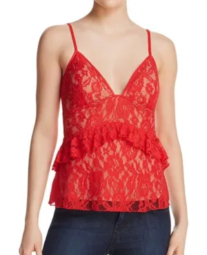 French Connection Ruffle Lace Tank thumbnail 1