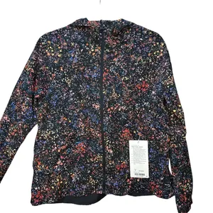 Lululemon Pack it Up‎ Jacket Flowerescent Multi Print Size 4 RARE thumbnail 12