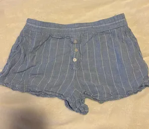 Zara Blue and White Shorts thumbnail 1