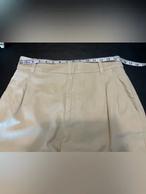 Madewell Classic Pleated Linen Blend High-Rise size 8 Shorts - NWT thumbnail 7