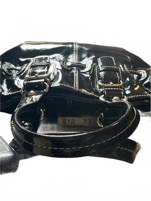 Dooney & Bourke Chara Patent Leather Satchel thumbnail 5