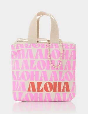 ALOHA Collection Tiny Tripper Bag Charm – Taffy Pink (NWT) thumbnail 1