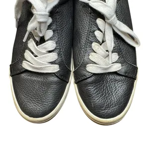 Frye Shoes Womens Size 8.5 Black‎ Leather Low Top Lace Up Sneakers 3471350.BLK thumbnail 2
