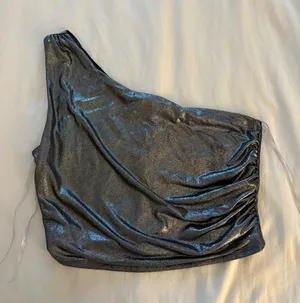 Gaze USA Silver sparkly top thumbnail 1
